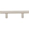 Elements 3" Center-to-Center Satin Nickel Naples Cabinet Bar Pull,  136SN-10 - alternate 2